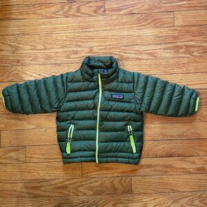 Patagonia Baby "Down Sweater" Down Jacket, 18-24mo Green